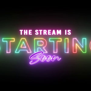 RGB Animated Twitch Screens / RGB / Twitch screens / Animated Starting soon / Stream ending / stream screens / Overlay