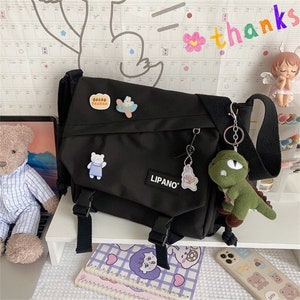 Cute Bag Kawaii School Backpack Japanese Messenger Bag - Etsy