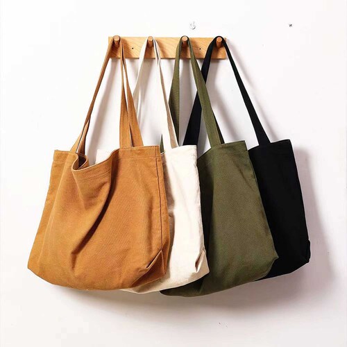 Gifts for Her/simple Canvas Bag/eco Bag/shopping Bag/shoulder - Etsy