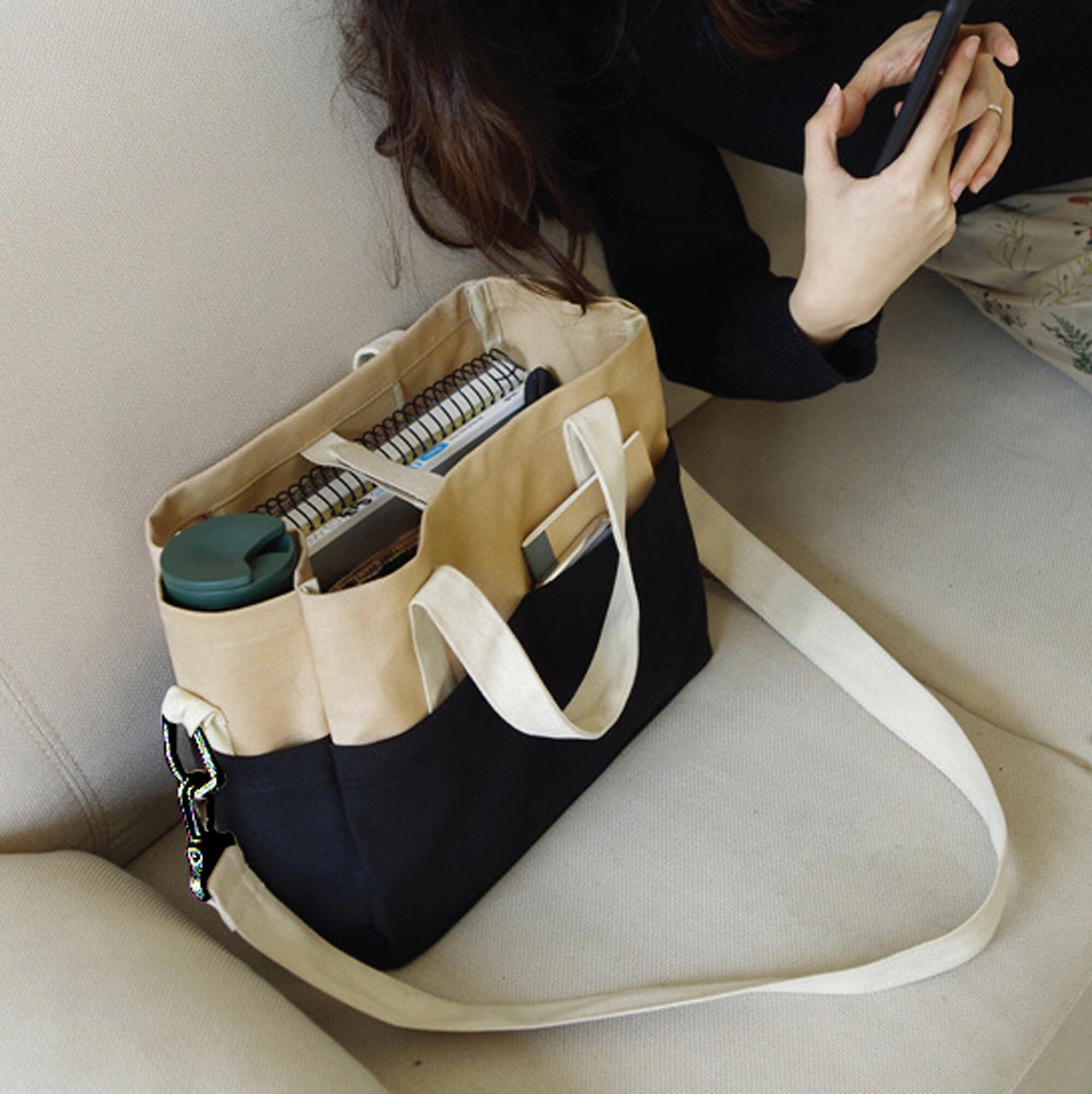 Large Capacity Women's Retro Tote Handbag - Perfect For Short
