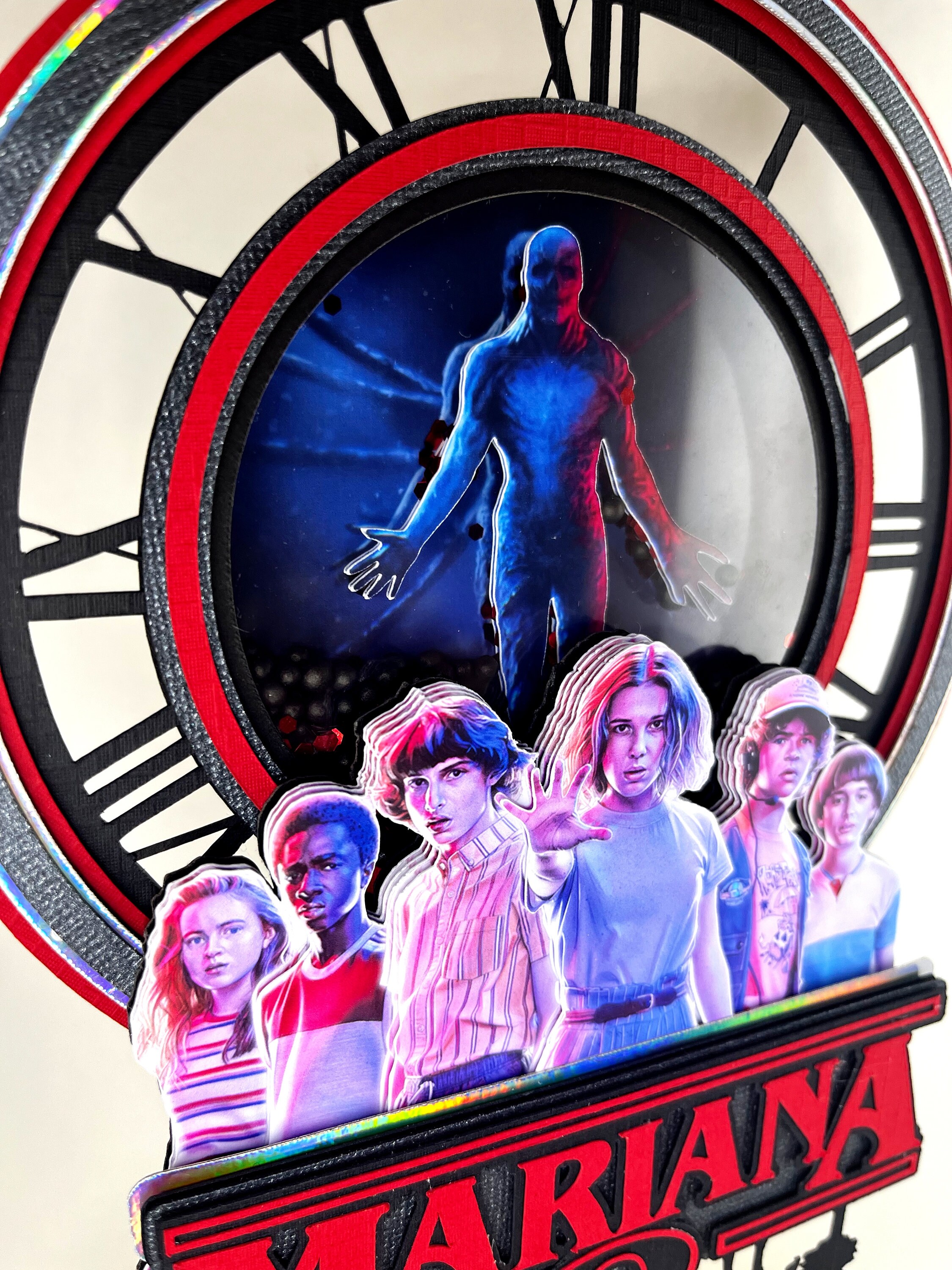 Stranger Things Customized Cake Topper - Etsy