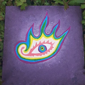 The Eye of Lateralus - Tool | Hand-painted canvas
