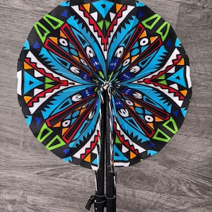Wax and leather fan