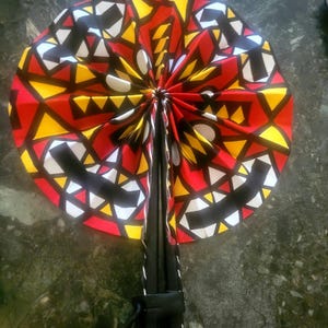 wax and leather fan