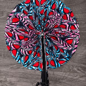 Wax and leather fan