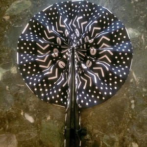 wax and leather fan