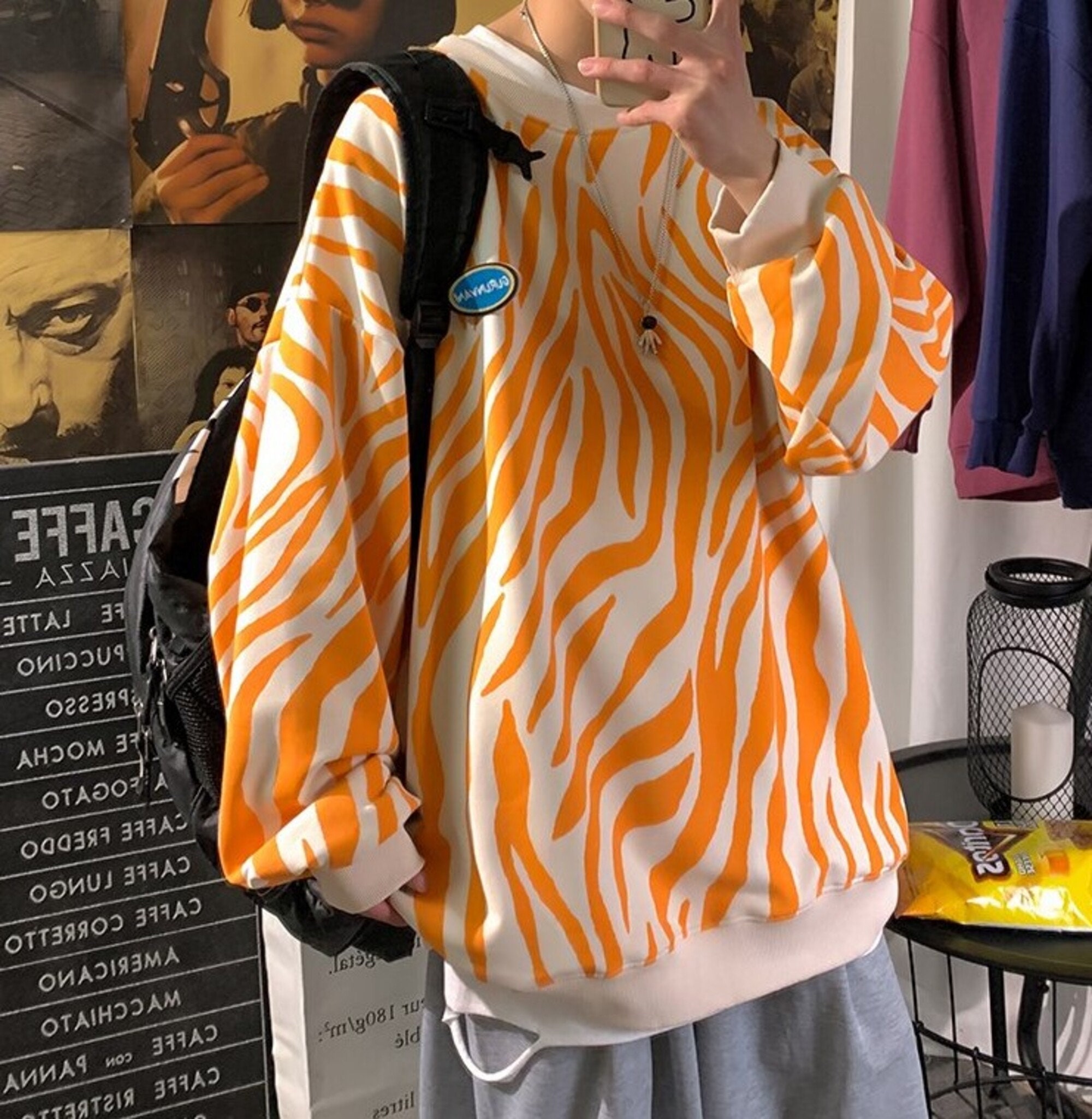 Zebra Cardigan - Etsy