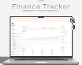 Notion Finance Tracker | Notion Budget, Notion Dashboard, Ultimate Digital Finance Planner, Income Tracker, Personal Finance