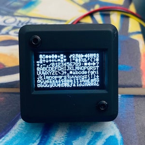 OLED BOX, 0.96" OLED Display with Mounting Case for Arduino/Teensy/ESP32