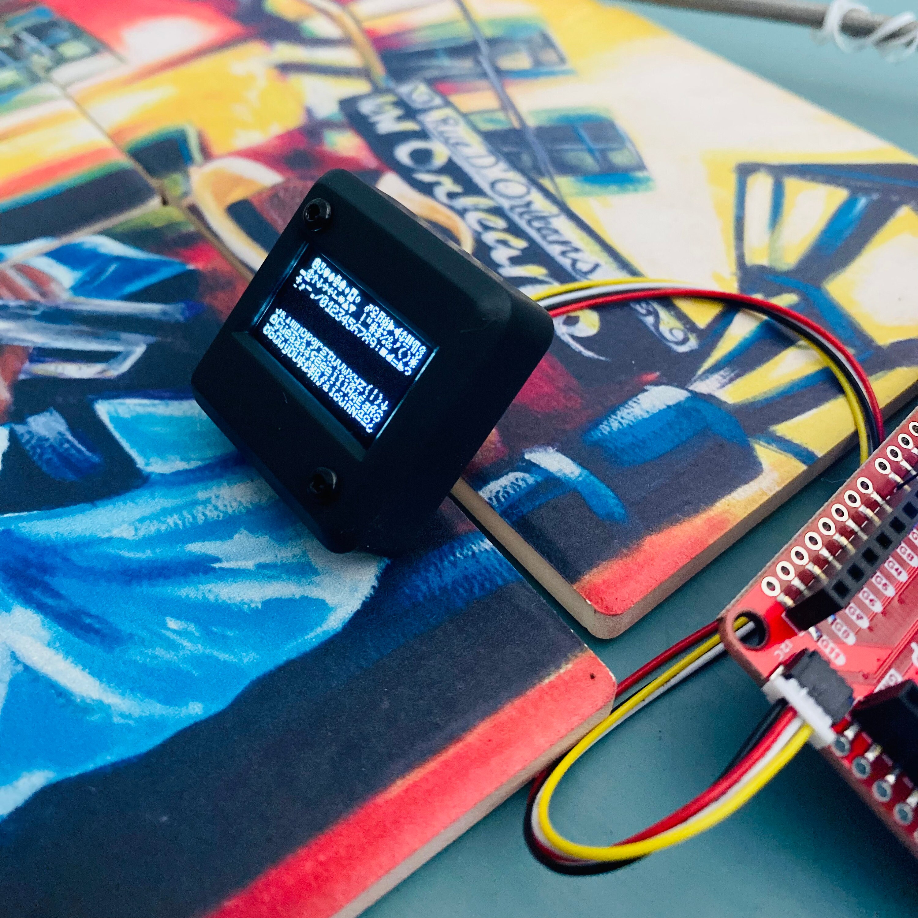 OLED BOX, 0.96 OLED Display With Mounting Case for Arduino/teensy/esp32 ...