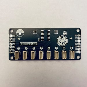 PixelStomp Mux - 8 Channel Multiplexer for PixelStomp for Arduino/Teensy/ESP32
