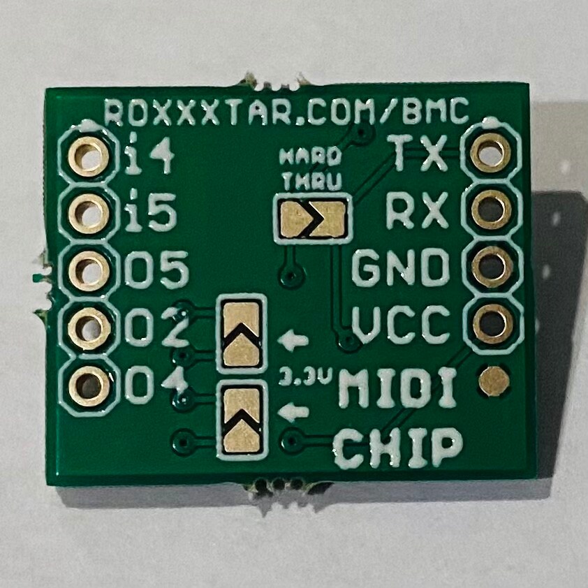 MIDI CHIP Full MIDI I/O Circuit for Arduino/teensy/esp32 Midi Etsy