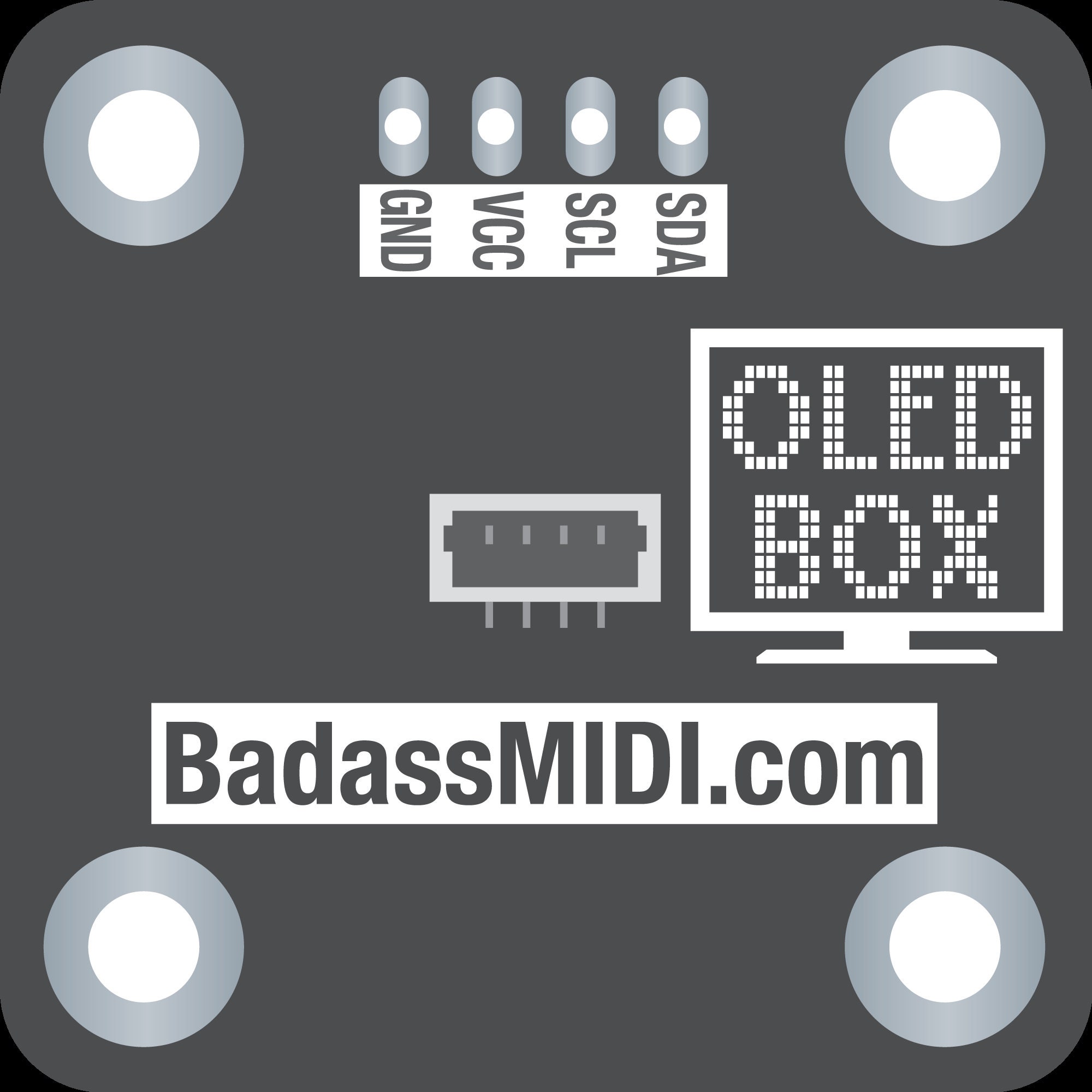 OLED BOX, 0.96 OLED Display With Mounting Case for Arduino/teensy/esp32 ...