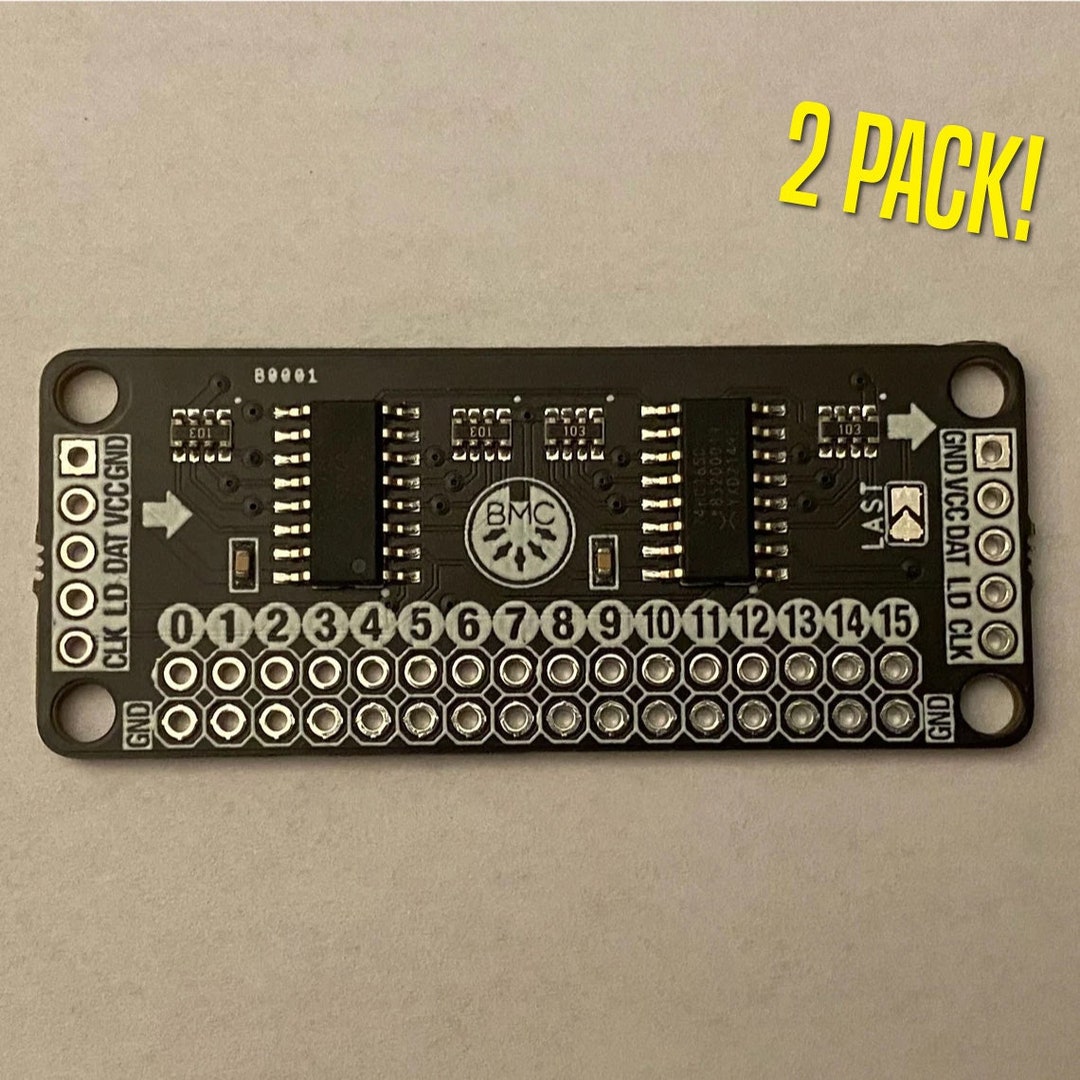 MUXIN-16, 16 Digital Inputs, Shift Register/multiplexer for Arduino ...