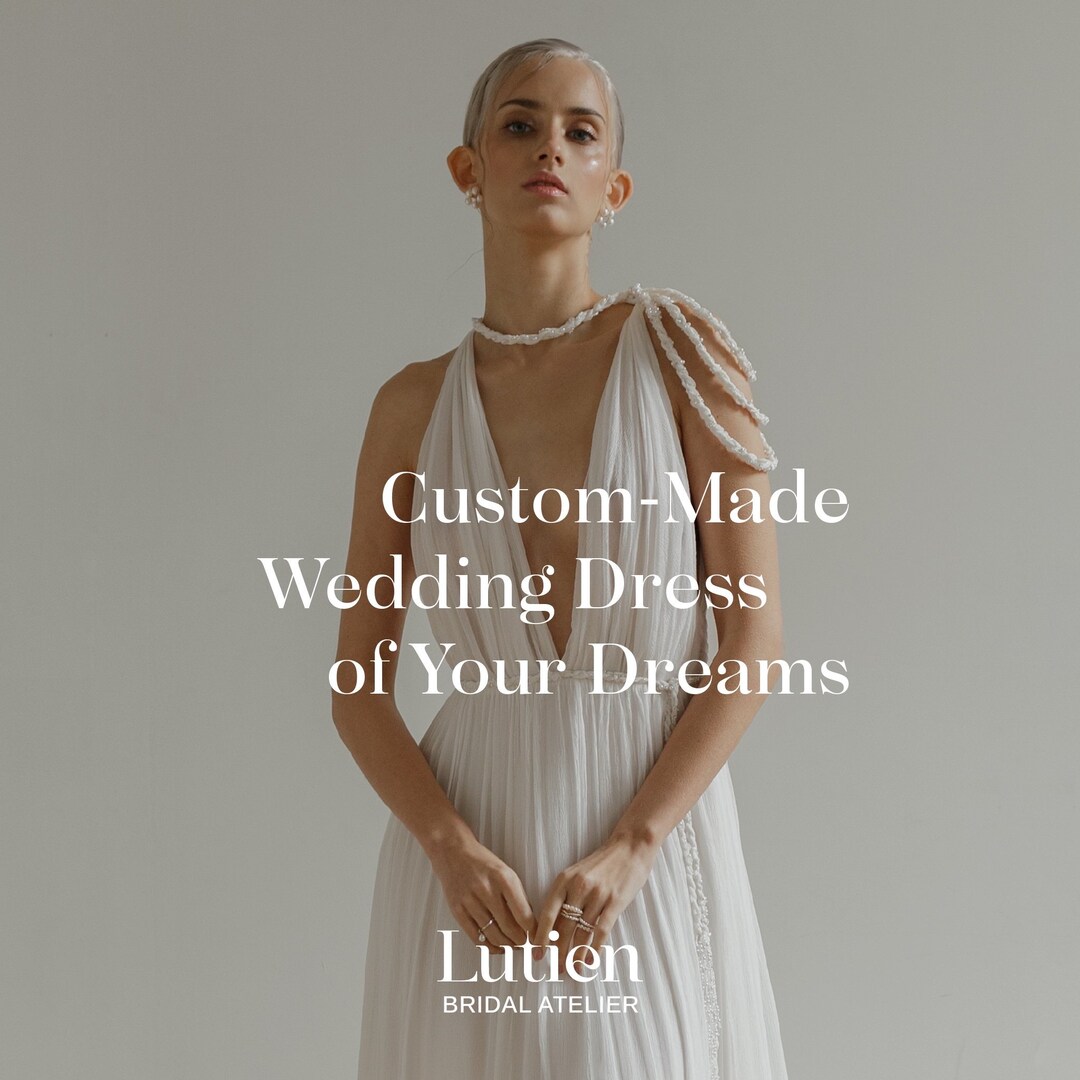 Custom Wedding Dress, Wedding Dress Designer, Personalised Bridal Gown ...
