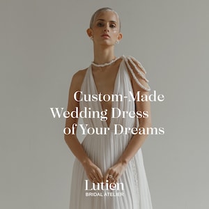 Hochzeitskleid nach Maß, Hochzeitskleid Designer, personalisiertes Brautkleid, maßgeschneidertes Hochzeitskleid, Hochzeitskleid nach Maß