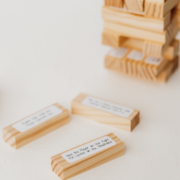 Jenga Tower - Etsy
