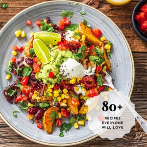 Recipes for Life - 80+ Delicious Recipes - Vegetarian Dinners, Meat Dinners, Quick & Easy Meals, Kid-Friendly Cookbook, Large Variety