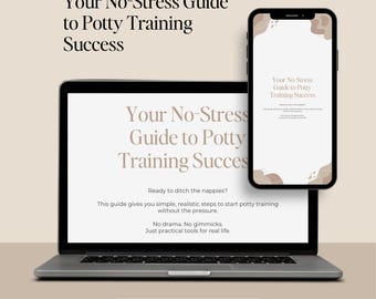 No Stress Potty Training Guide & Tracker | Printable PDF