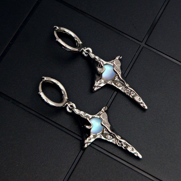 Earrings Azure Gaze Star NVSG