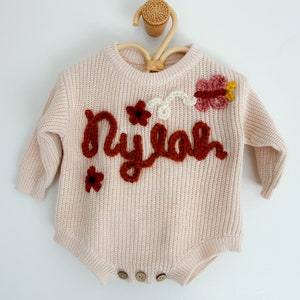 Romper: Custom + Hand Embroidered