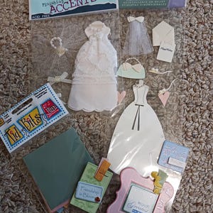 Wedding, Mini envelopes & friendship stickers AS IS see description