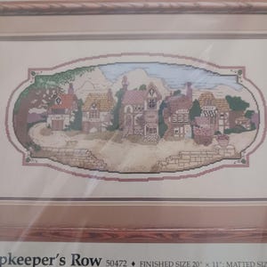 Something special counted cross stitch "shopkeepers row" 50472