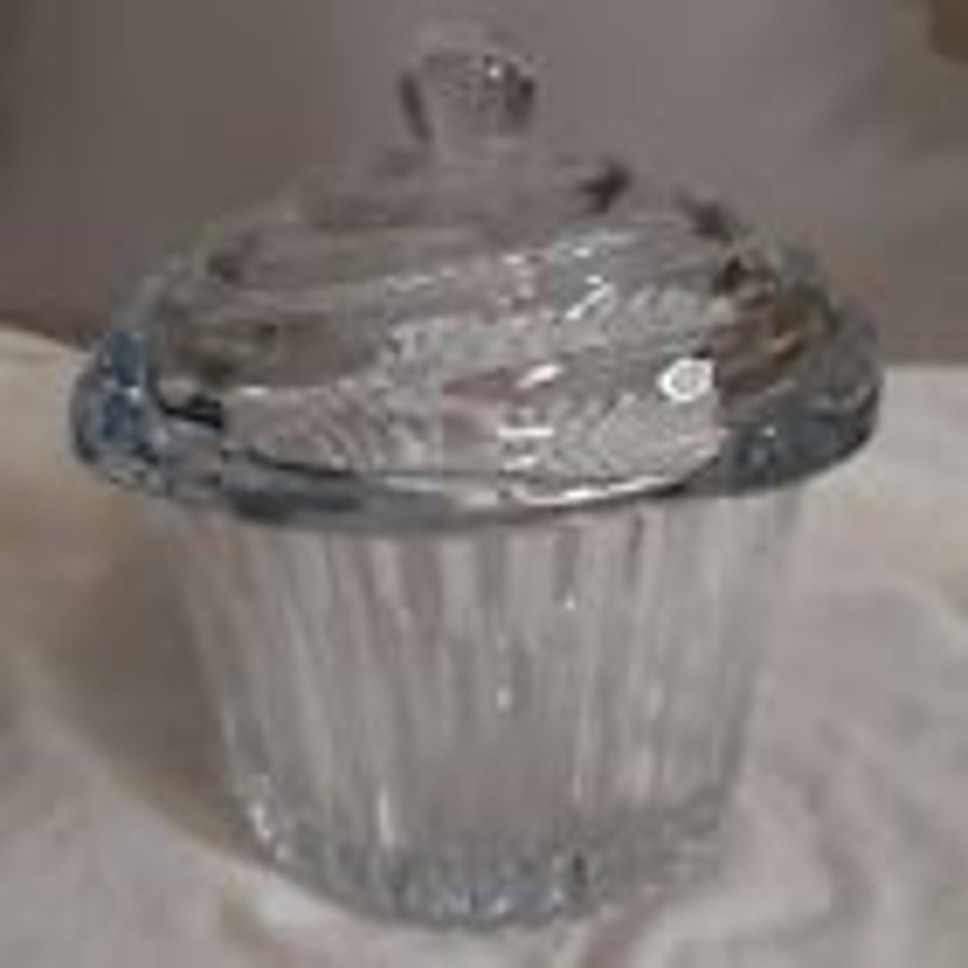 Fun and Adorable Clear Glass Cupcake Holder Container Etsy