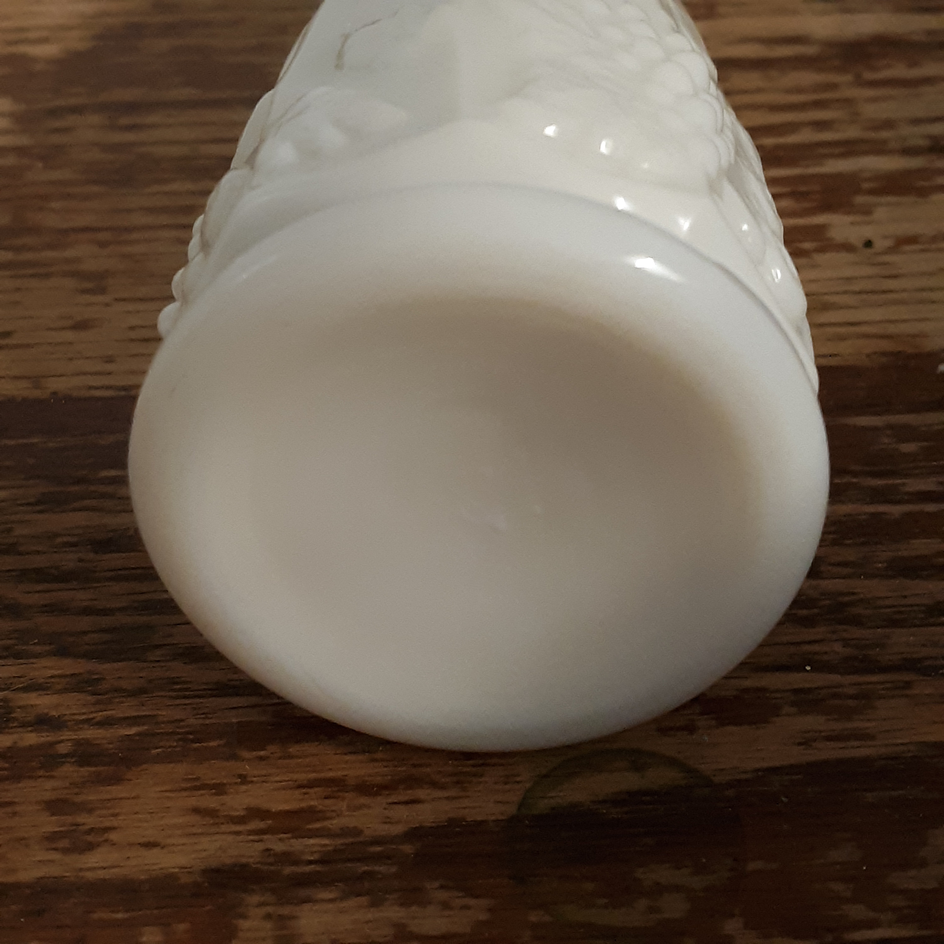 Vintage Westmoreland Milk Glass Vase With Painted Flowers and Etsy