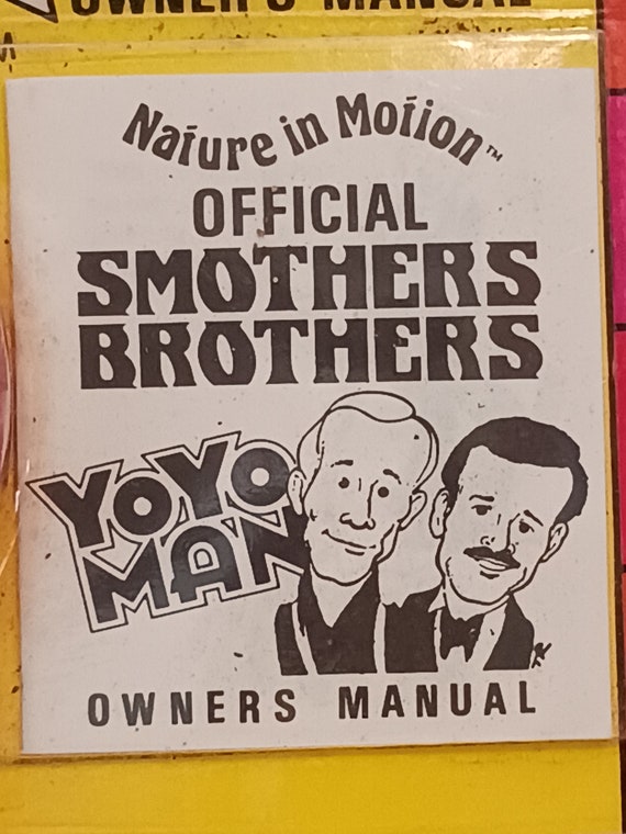 Smothers Brothers Yoyo Man Yoyo - Vintage - Etsy