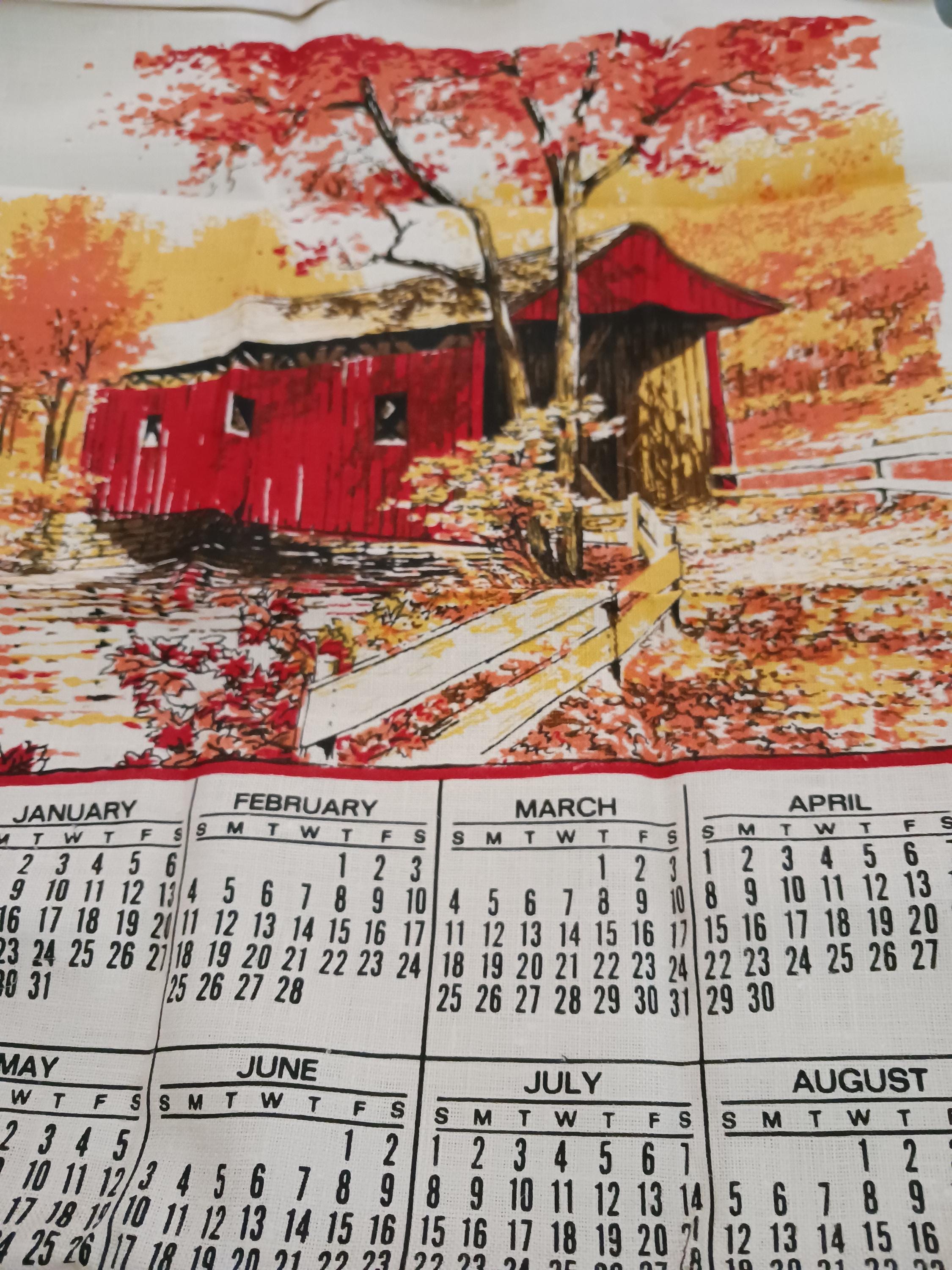 1973 Calendar - Etsy