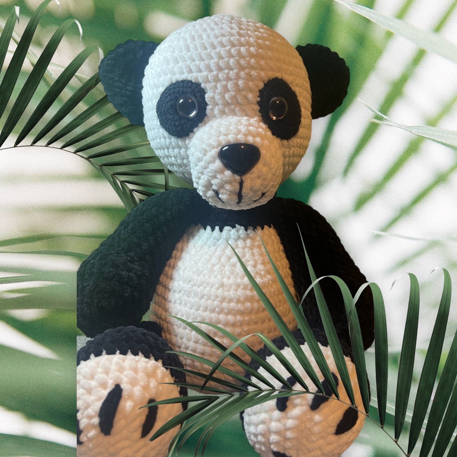 Soft toy panda discount