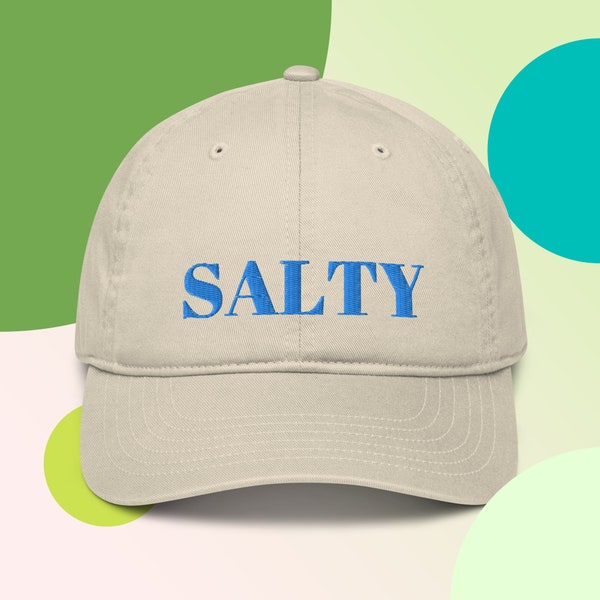 SALTY Cappy with Attitude - SALTY Trendige Streetwear, Verstellbar, Modisch, Perfektes Geschenk, Vintage style