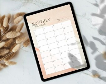 Monthly planner