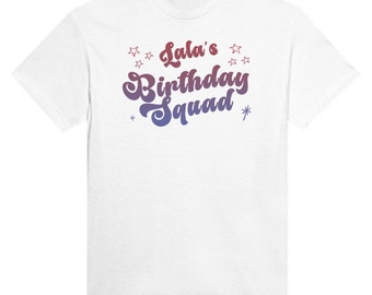 Birthday Crew Shirt, Birthday Squad Shirt, Birthday Party Shirt, Birthday Shirt, Birthday Group Shirt, Birthday Shirt For Woman, Party Shirt