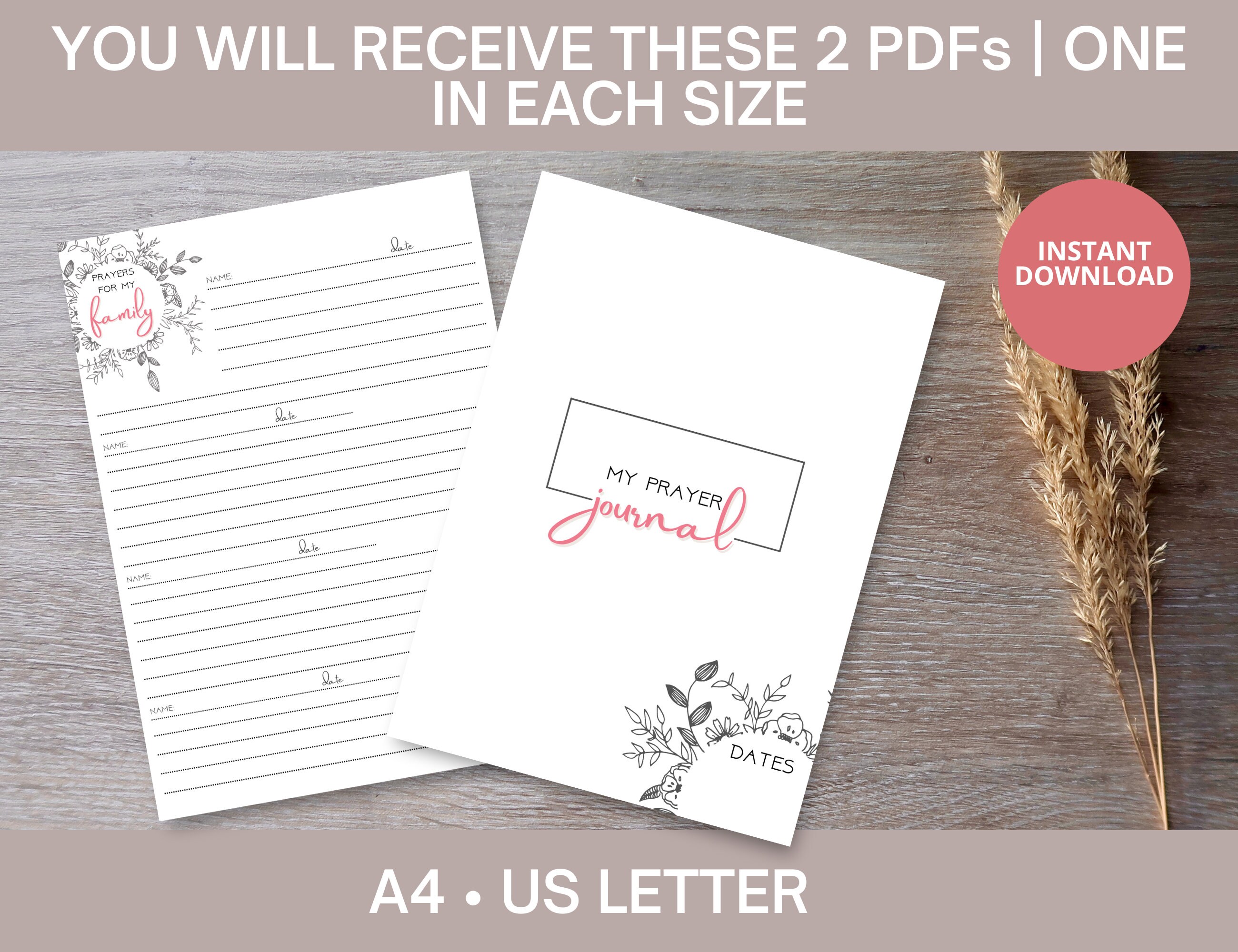 Prayer Journal Printable War Room Prayer Bundle Goodnotes Religious ...