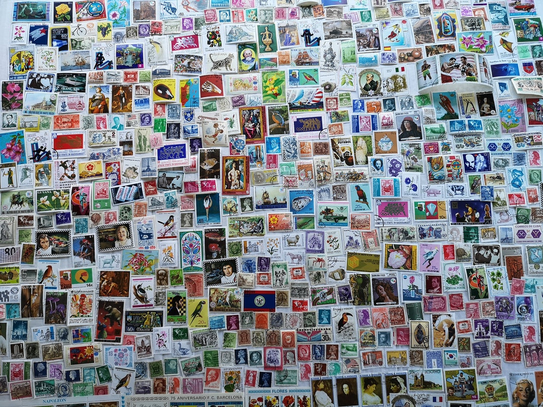 Worldwide Postage Stamps - USED and off Paper - 200 to 20,000 Different ...