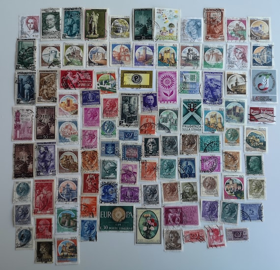 Italy Postage Stamps USED & off Paper 100 to 1000 Different for