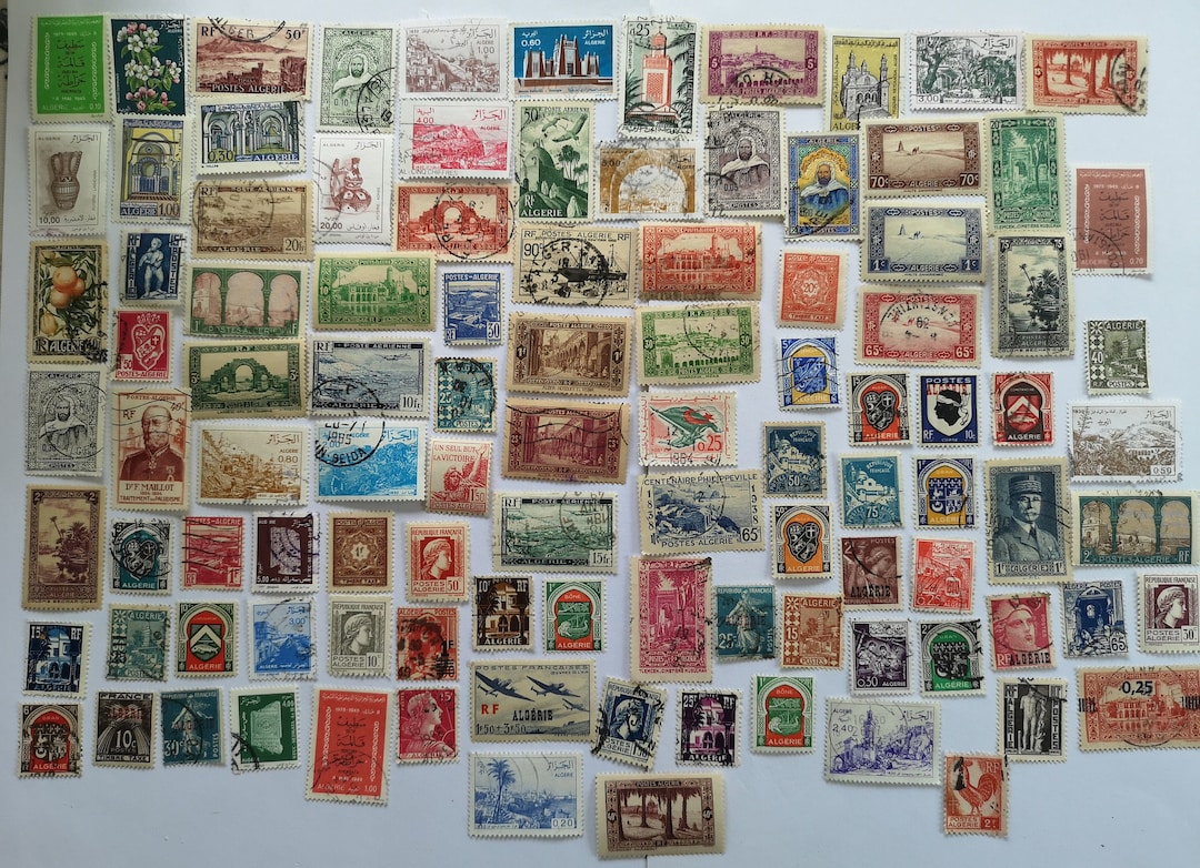 Algeria Postage Stamps - USED & off Paper - 100 to 500 Different ...