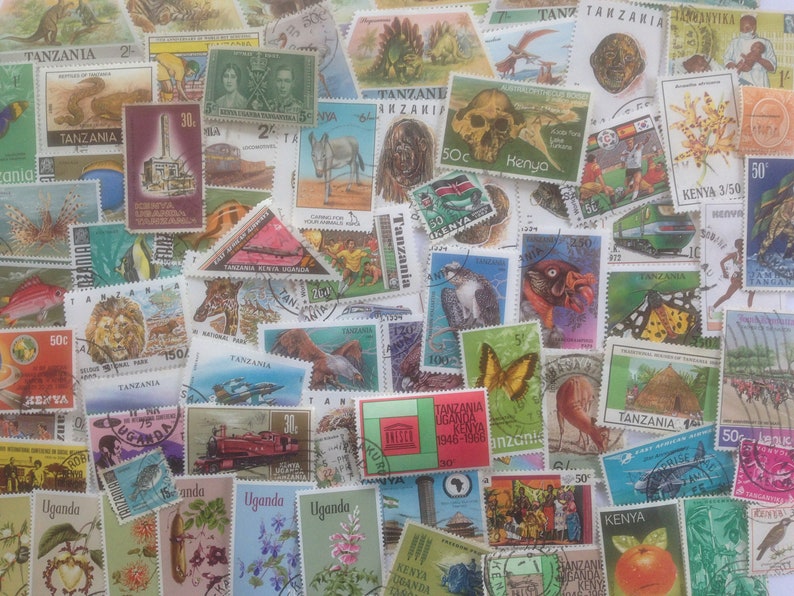 British East Africa Postage Stamps - 300 to 1500 Different - USED and ...