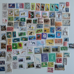 Sellos de Albania - USADOS y sin papel - 100 a 500 diferentes - coleccionismo, manualidades, collage, decoupage, scrapbooking
