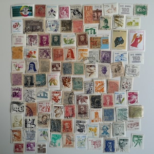 Sellos de Brasil - USADOS y sin papel - 100 a 1000 diferentes - coleccionismo, manualidades, collage, decoupage, scrapbooking