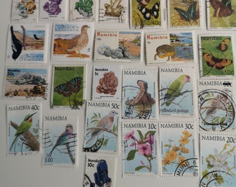 Namibia Briefmarken - USED & off paper - 25 bis 200 verschiedene - Sammeln, Basteln, Collage, Scrapbooking