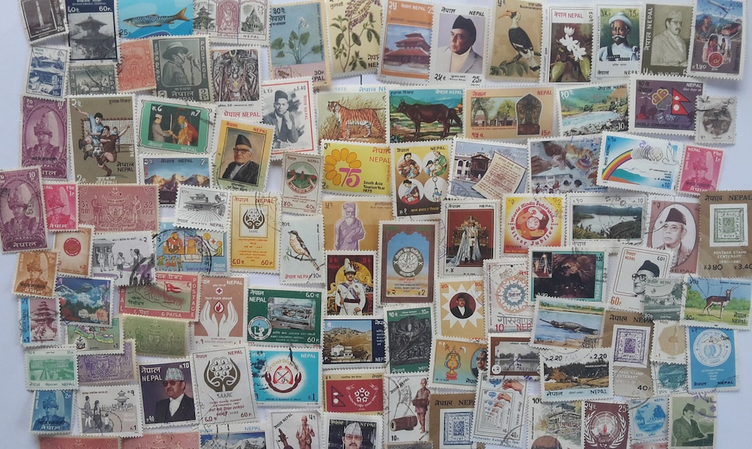 Nepal Postage Stamps - USED & off Paper - 100 to 1000 Different ...