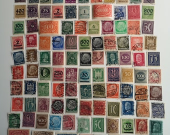 Allemagne 1872 à 1932 Timbres-poste - OCCASION et hors papier - 100 à 500 différents - collection, création manuelle, collage, découpage, scrapbooking