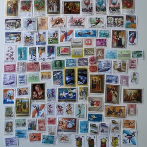 Sellos de Hungría - USADOS y sin papel - De 100 a 3000 ejemplares diferentes - Coleccionismo, manualidades, collage, decoupage, scrapbooking