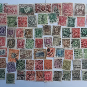 Colección de sellos del Imperio Británico de Jorge V - 100 a 1000 diferentes - Usado y sin papel - Colección, elaboración