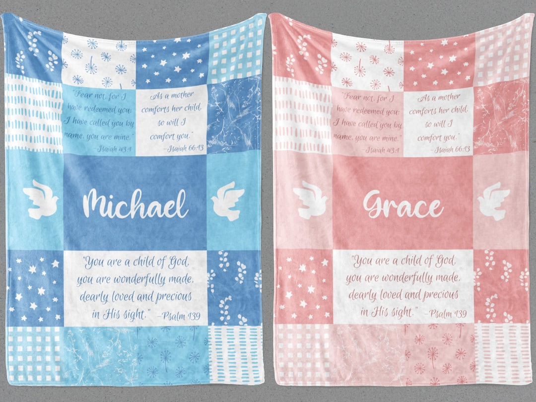 Custom Blanket - Personalized Birthday Gifts For Kids - God Says I Am Truly Loved main image 0