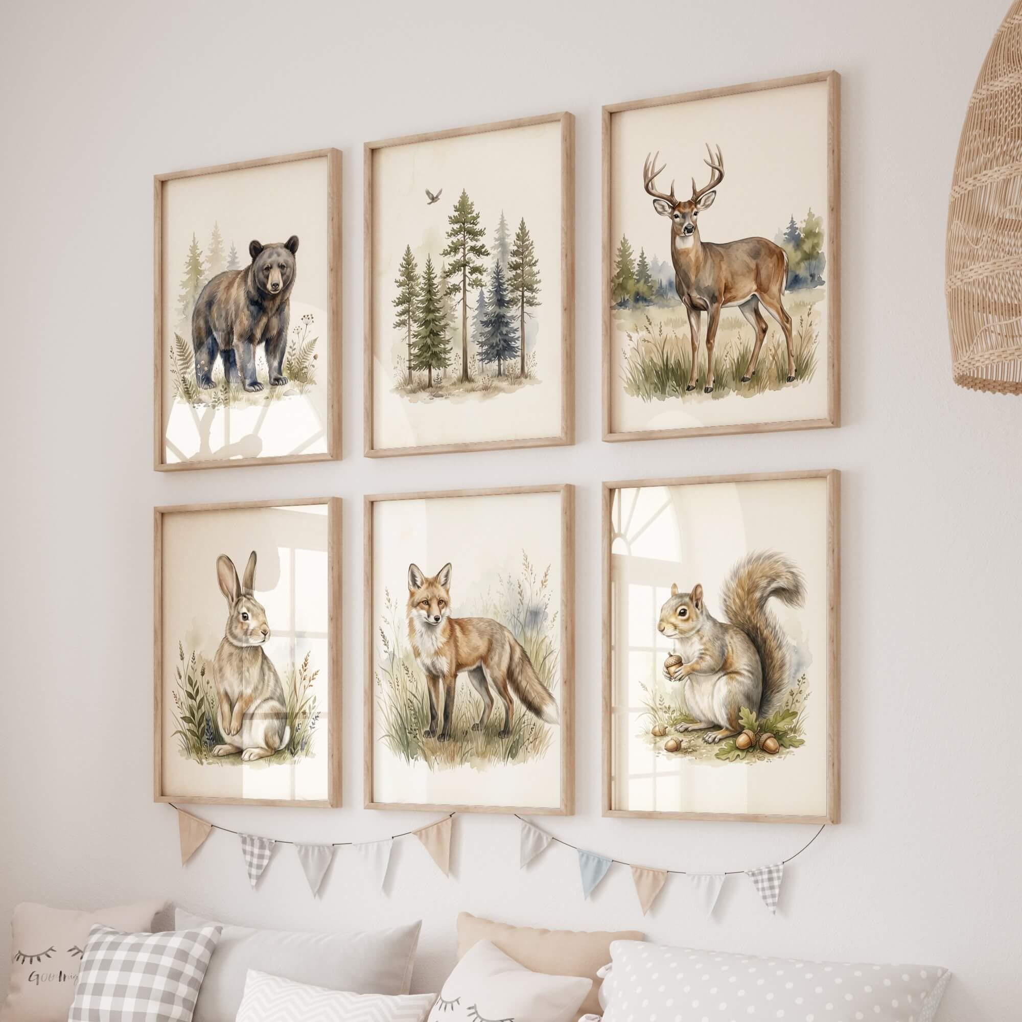 Vintage Nursery Art - Etsy