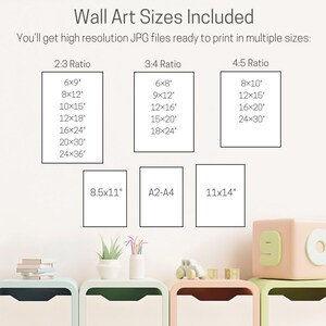 Printable Space Affirmations Wall Art for Kids Bedroom, Celestial ...